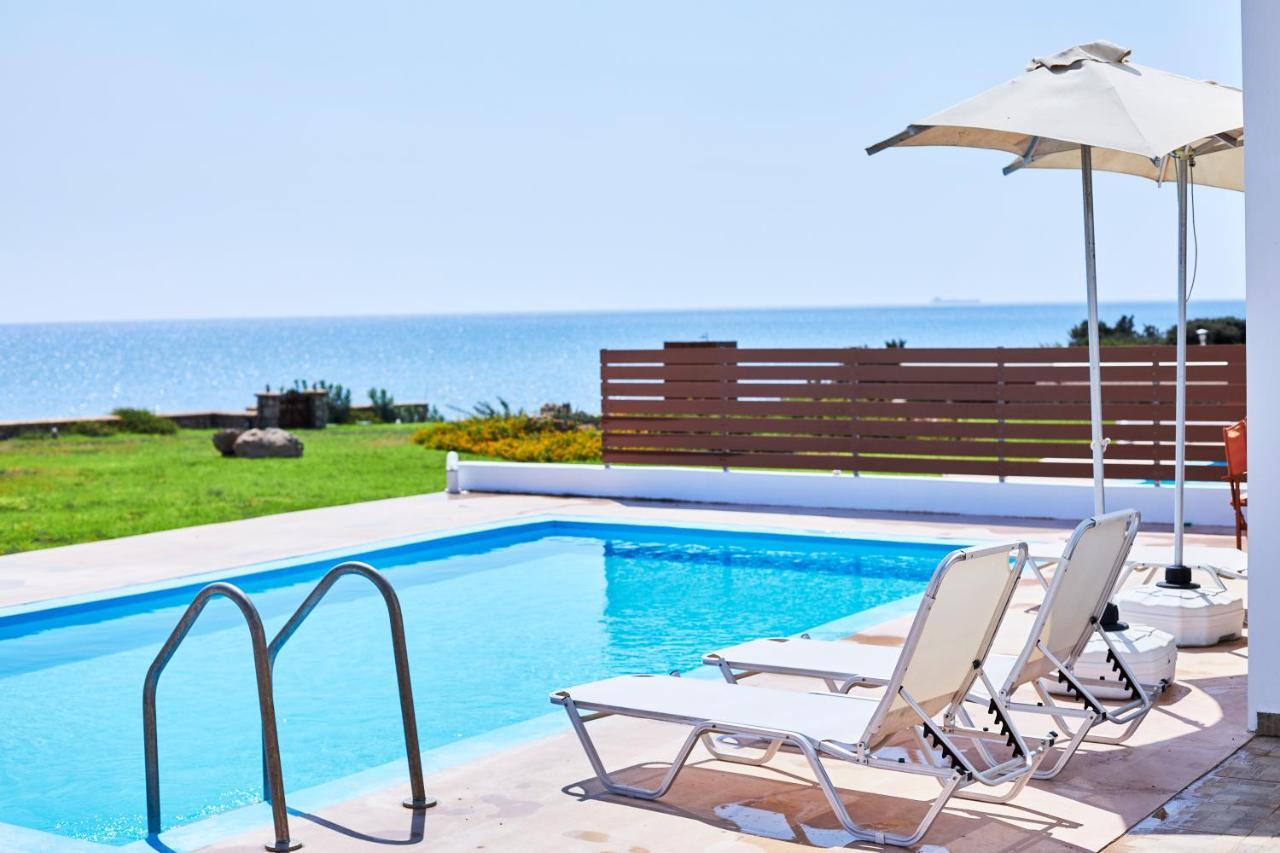 Nerida Beachfront Villas Plimmiri Bagian luar foto